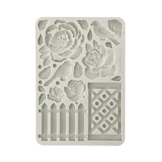 Silicone Mould A5 - House of Roses - Fence