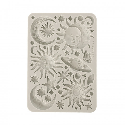 Silicone Mould A5 - Sun and Moon