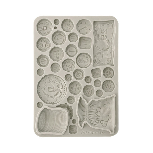 Silicone Mould A5 - Venice City of Art - Old Coins
