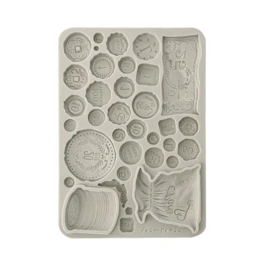 Silicone Mould A5 - Venice City of Art - Old Coins