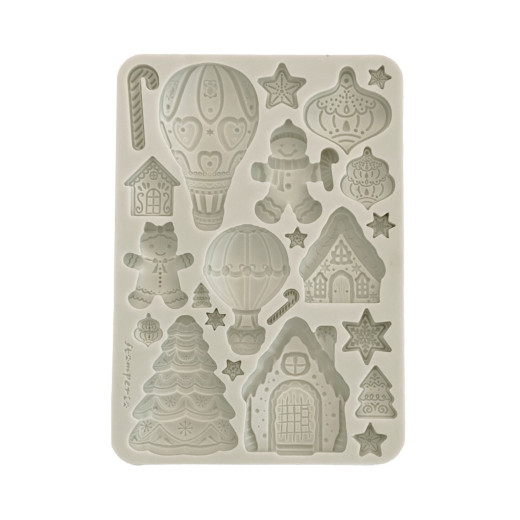 Silicone Mould A5 - Candy Christmas - Gingerbreads