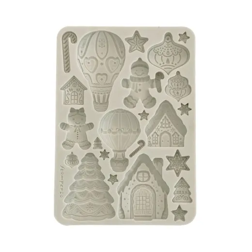 Silicone Mould A5 - Candy Christmas - Gingerbreads