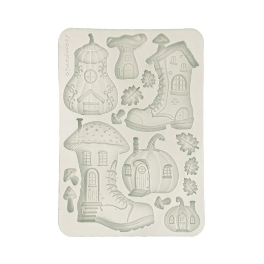 Silicone Mould A5 - Whispering Woods - Boots and Pumpikin House