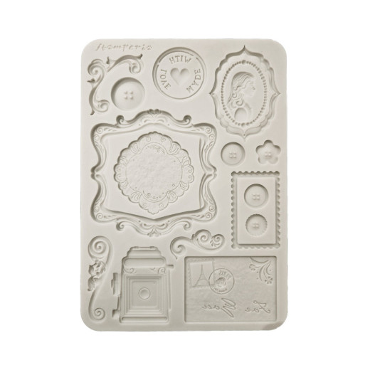 Silicone Mould A5 - Quiet Days - Plates