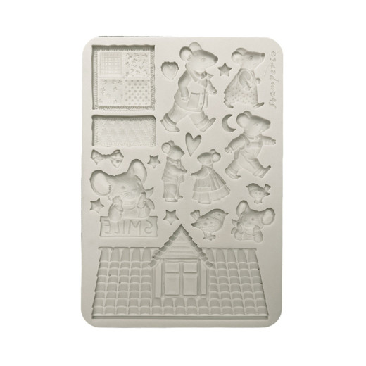 Silicone Mould A5 - Family - Mice