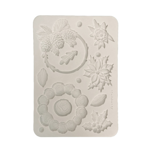 Silicone Mould A5 - Christmas Garlands