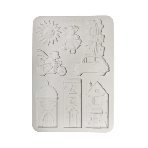 Silicone Mould A5 - Cozy Family