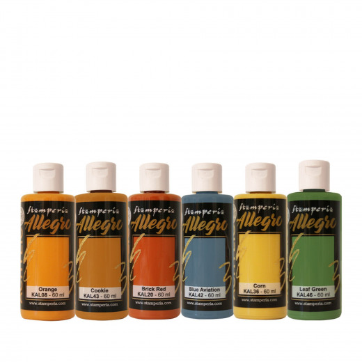 Stamperia Allegro Paint Selection - Art of Travelling