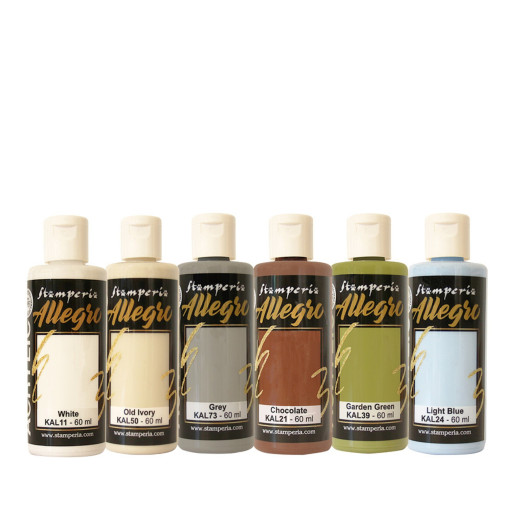 Stamperia Allegro Paint Selection - A New Beginning