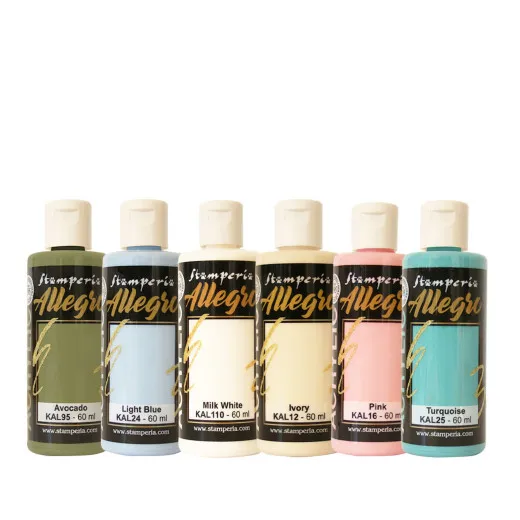 Stamperia Allegro Paint Selection - Cozy Family