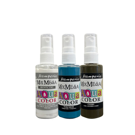 Stamperia Aquacolor Spray Kit - Candy Christmas
