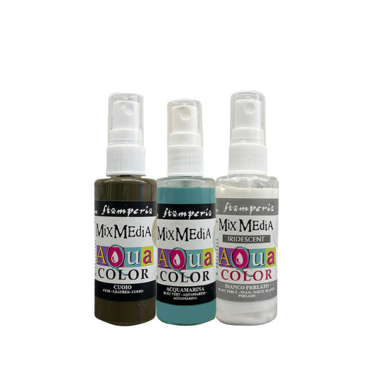 Stamperia Aquacolor Spray Kit - Family
