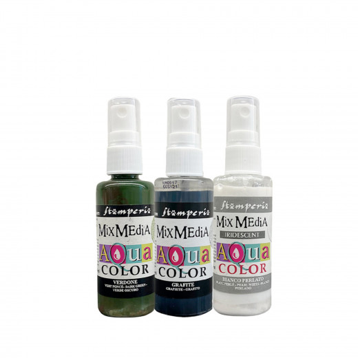 Stamperia Aquacolor Spray Kit - Gear up for Christmas