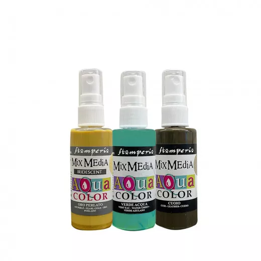 Stamperia Aquacolor Spray Kit - Masquerade