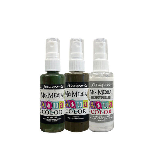 Stamperia Aquacolor Spray Kit - The Owl's House