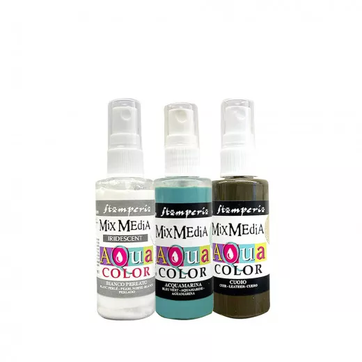 Stamperia Aquacolor Spray Kit - Secret Diary