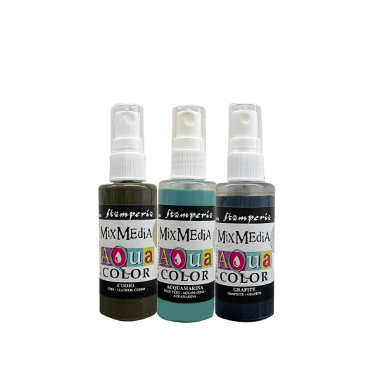 Stamperia Aquacolor Spray Kit - Silent Sea