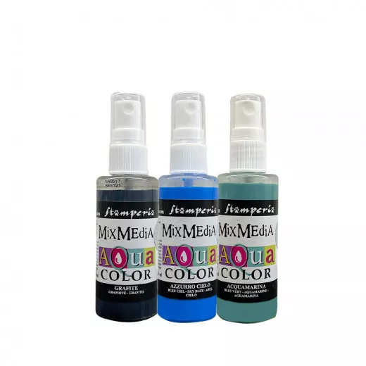 Stamperia Aquacolor Spray Kit - Art of Travelling