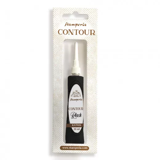 Stamperia Create Happiness Contour Liner - Black