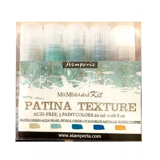 Stamperia - Patina Texture Paints