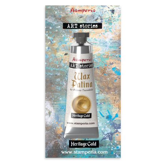 Stamperia - Art Stories Wax Patina - Heritage Gold