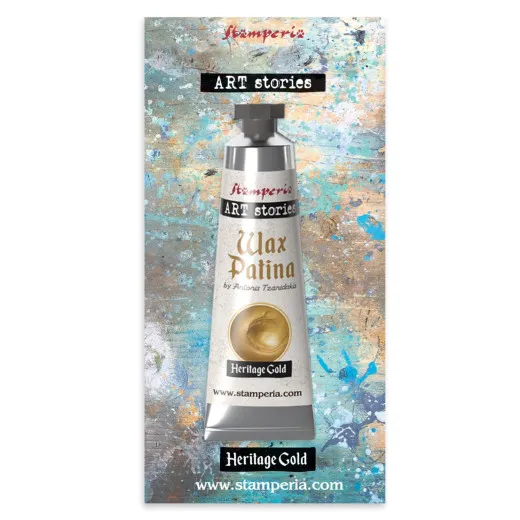 Stamperia - Art Stories Wax Patina - Heritage Gold