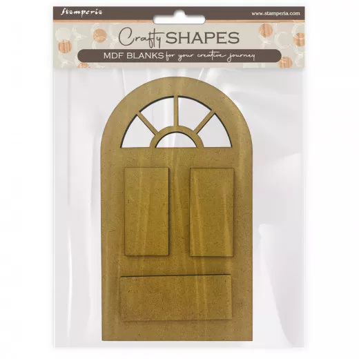 MDF Crafty Shapes Blanks - Golden Harmony - Door