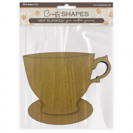 MDF Crafty Shapes Blanks - Golden Harmony - Cup