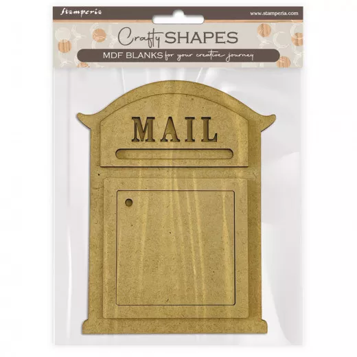 MDF Crafty Shapes Blanks - Mail Box