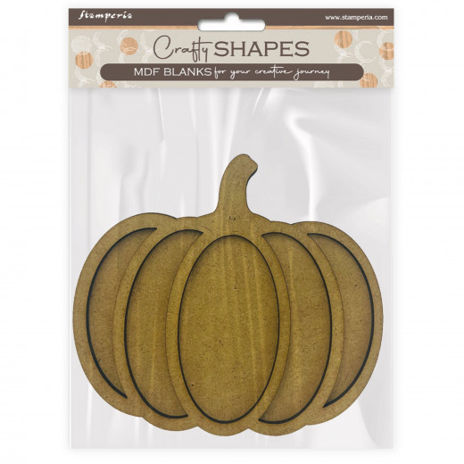 MDF Crafty Shapes Blanks - Golden Harmony - Pumpkins