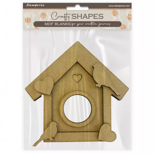 MDF Crafty Shapes Blanks - Dewdrops - Nest