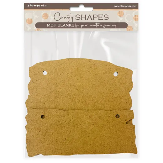 MDF Crafty Shapes Blanks - Hidden Grove - Plates