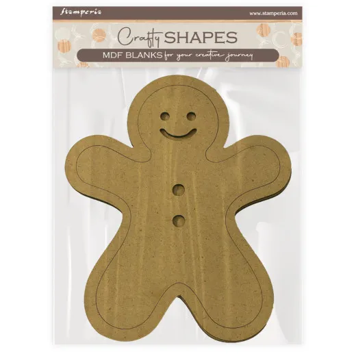 MDF Crafty Shapes Blanks - Candy Christmas - Gingerbreads
