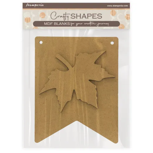 MDF Crafty Shapes Blanks - Whispering Woods - Leaf