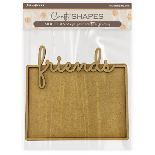 MDF Crafty Shapes Blanks - Furry Friends - Plate Friends