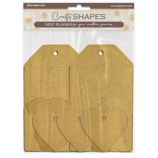MDF Crafty Shapes Blanks - Baby - Plates