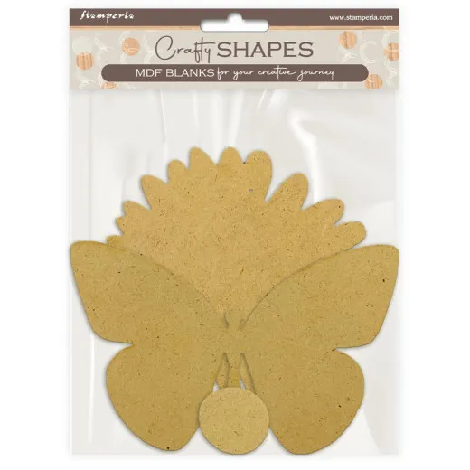 MDF Crafty Shapes Blanks - Daisy Art - Daisy and Butterfly