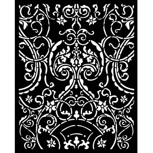 Stamperia Thick Stencil - Sir Vagabond in Fantasy World - Metal Decor