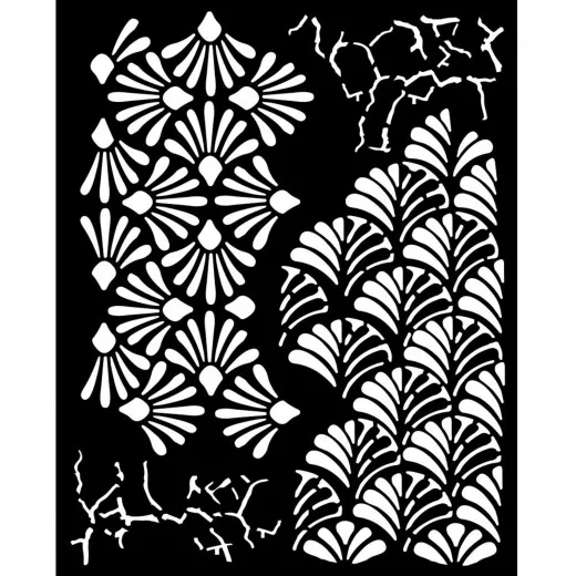 Stamperia Thick Stencil - Alterego - Mixed Patterns