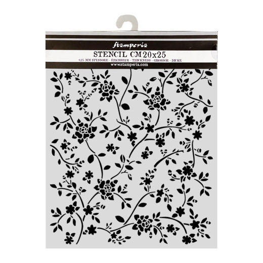 Stamperia Thick Stencil - All Around - Ramage