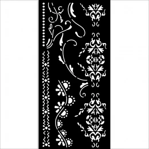 Stamperia Thick Stencil - Old Lace - Borders