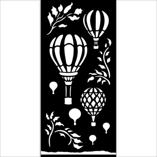 Stamperia Thick Stencil - Timeless - Air Balloons