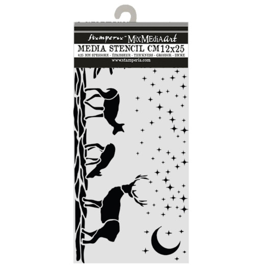 Stamperia Thick Stencil - Christmas Deers