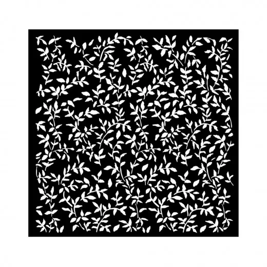 Stamperia Thick Stencil - Garden - Leaves Pattern