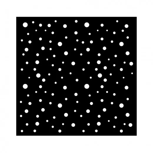 Stamperia Thick Stencil - Classic Christmas - Dots Pattern