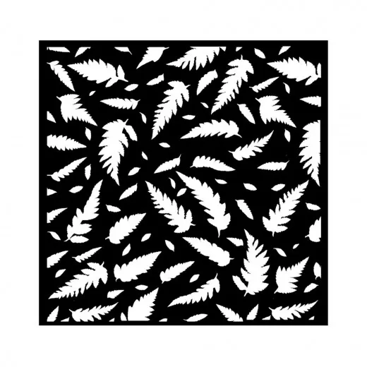 Stamperia Thick Stencil - Forest - Leaves Pattern