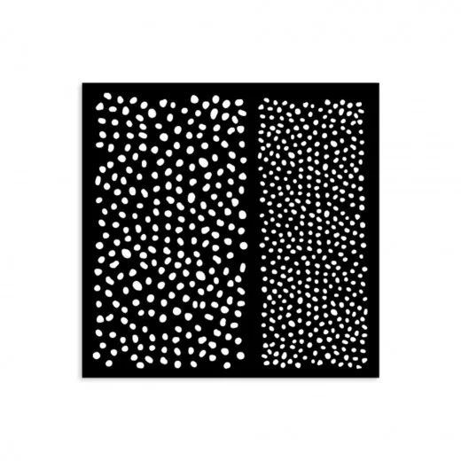 Stamperia Thick Stencil - Dots Pattern