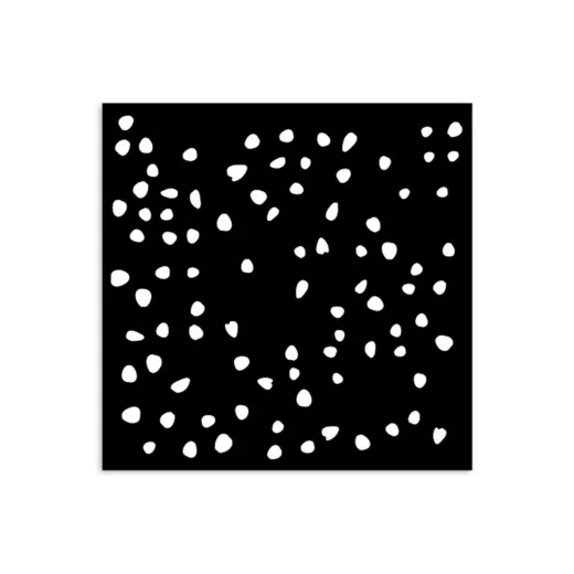 Stamperia Thick Stencil - Timeless - Petals Texture