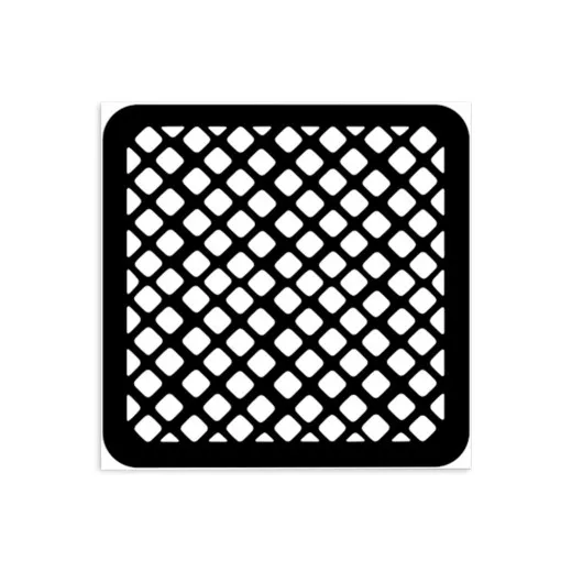 Stamperia Thick Stencil - Candy Christmas - Waffle Pattern