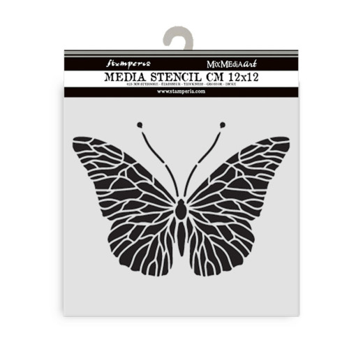Stamperia Thick Stencil - Quiet Days - Butterfly
